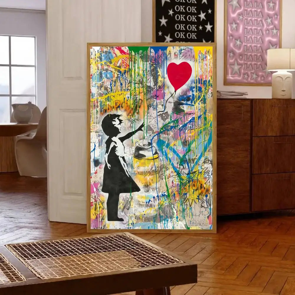 Abstract Graffiti Street Art Funny